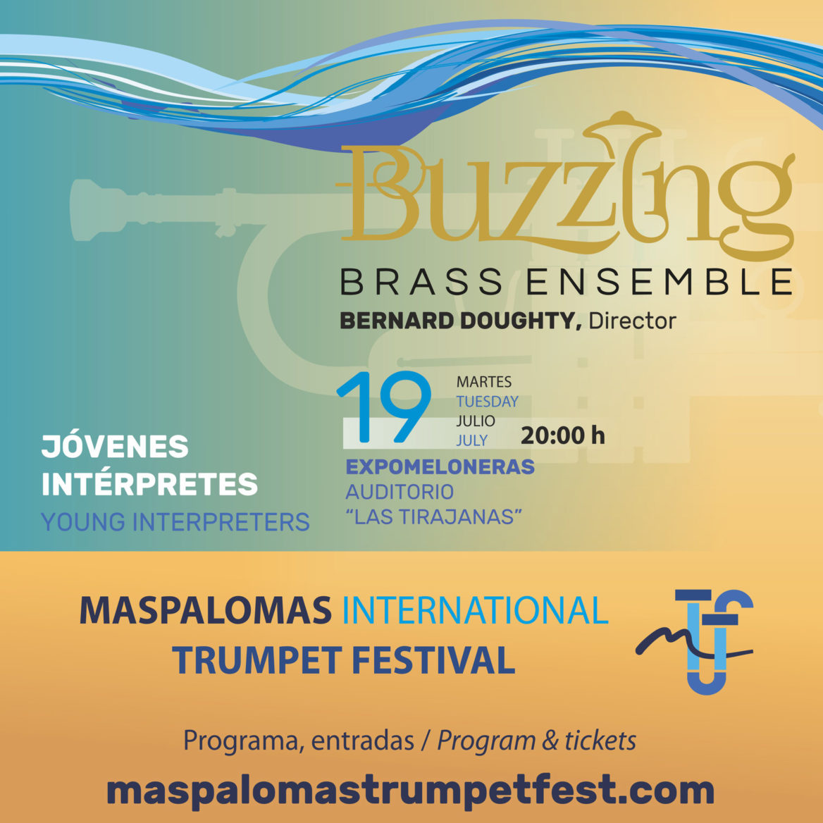 BUZZING BRASS ENSEMBLE, jovenes intérpretes Maspalomas International